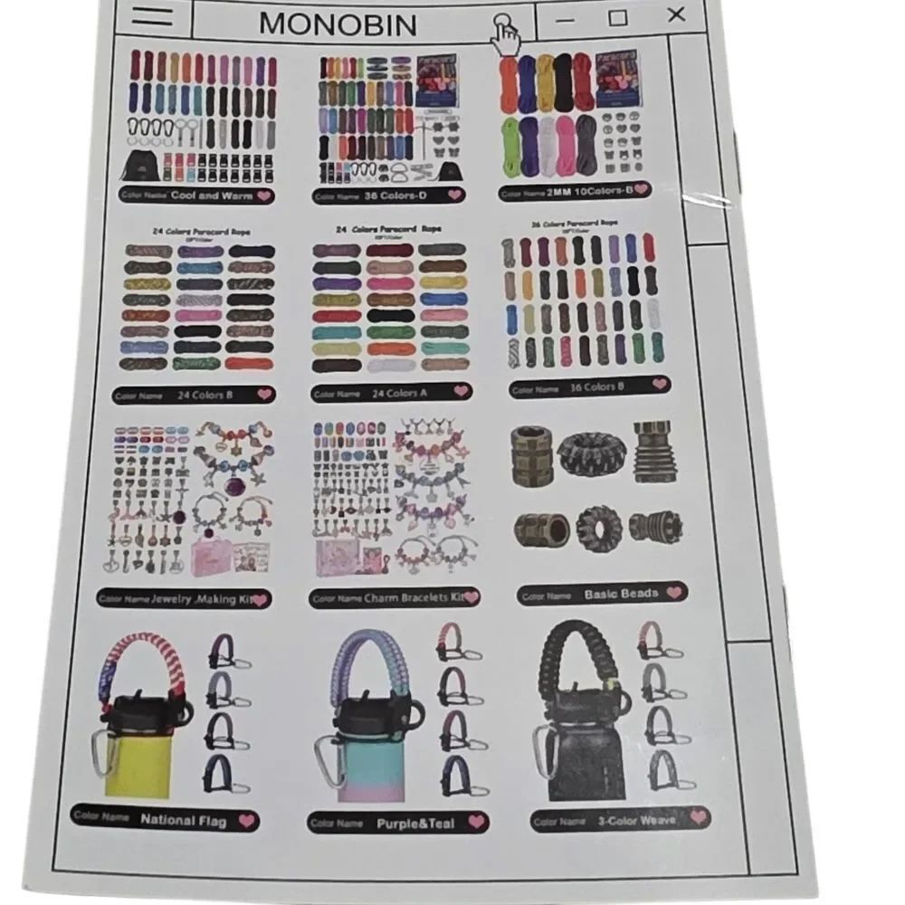 Paracord Craft Set And Guide Book - Picture 4 of 4